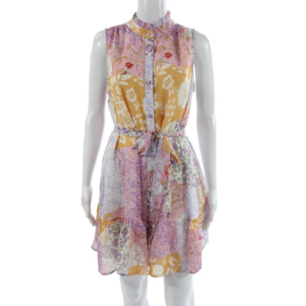 We're All Pretty Girls Women Mini Dress Multicolor Size S